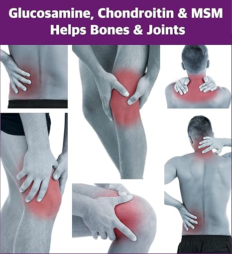 Glucosamine Capsules 500mg 90 Bone Health For Men & Women