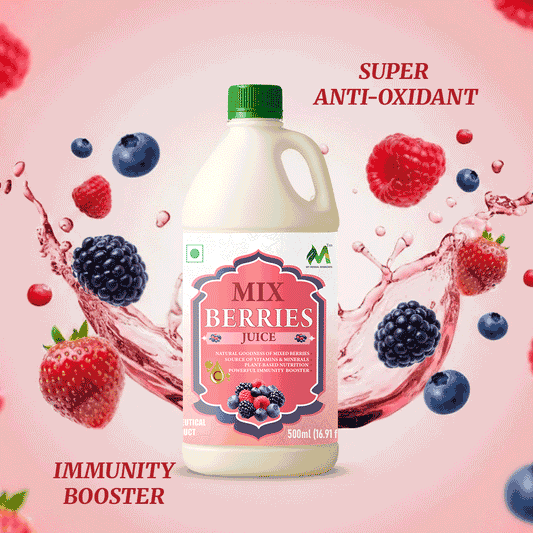 Mix Berries Immunity Boost Juice Acai Blackberry Blueberry 500ml Immunity Detox Antioxidant Power