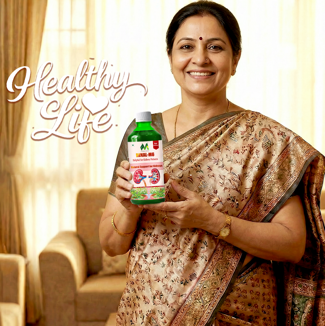RENAL-M6 Kidney Stone Breaker Ayurvedic Herbal Juice