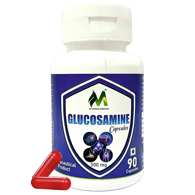 Glucosamine Capsules 500mg 90 Bone Health For Men & Women