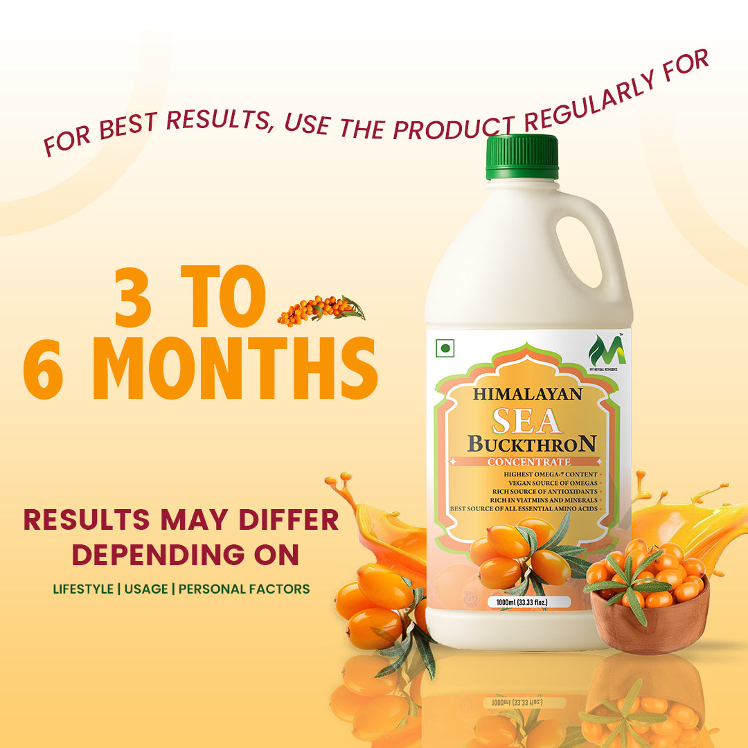 Noni gold & Sea Buckthorn Juice Healthy Combo 1000ml + 1000ml Free Total 2000ml (2000 ml)