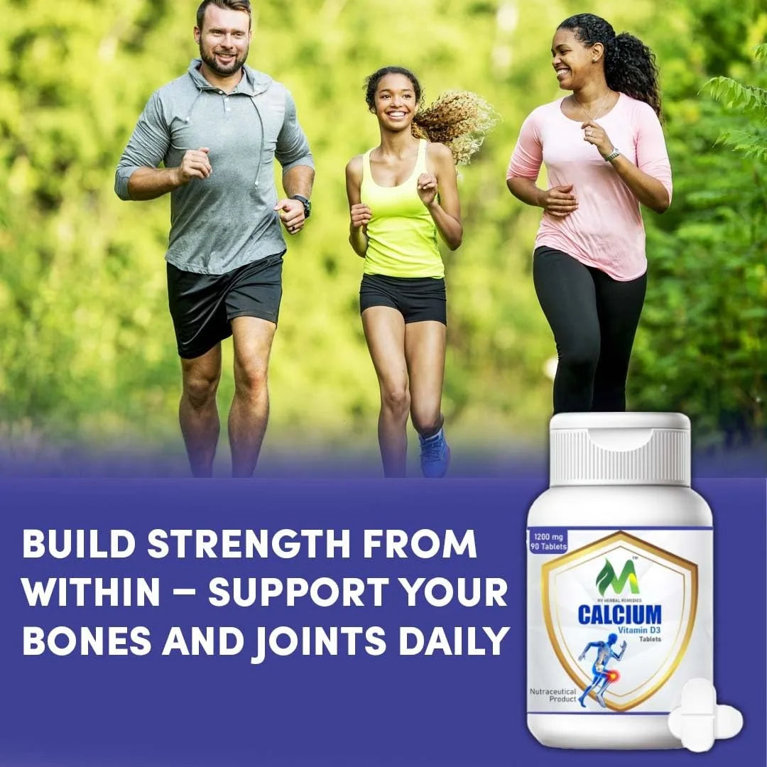 Calcium Vitamin D3 Women and Men Bone Health & Joint 1200mg