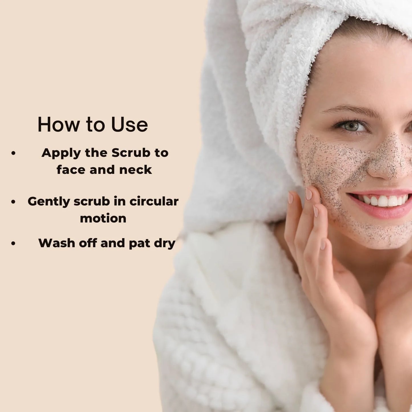 Chandan and Turmeric Herbal Face Scrub for Men & Women 100ml