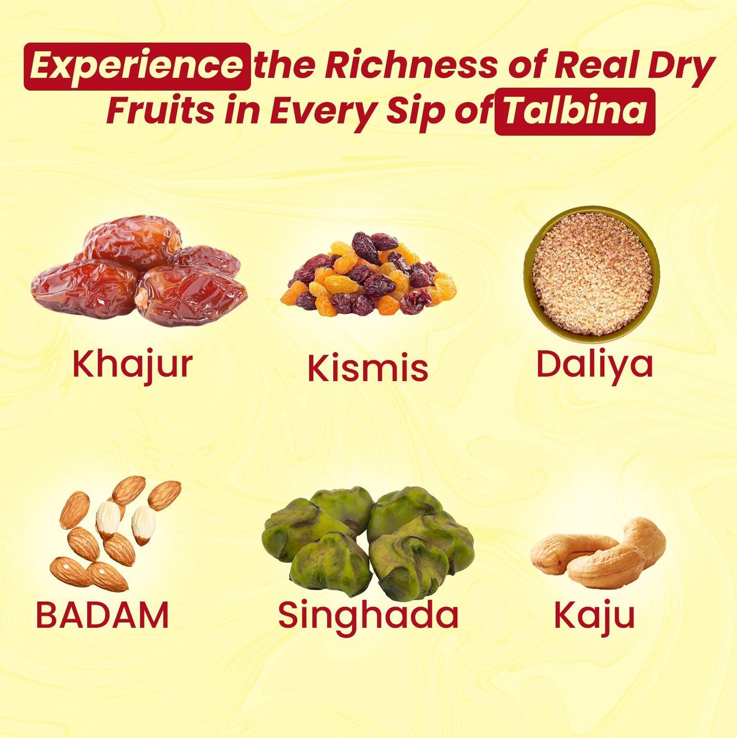 Talbina with Rich Dry Fruits – Kulfi Taste & Nutritious Barley Mix Breakfast 550 g