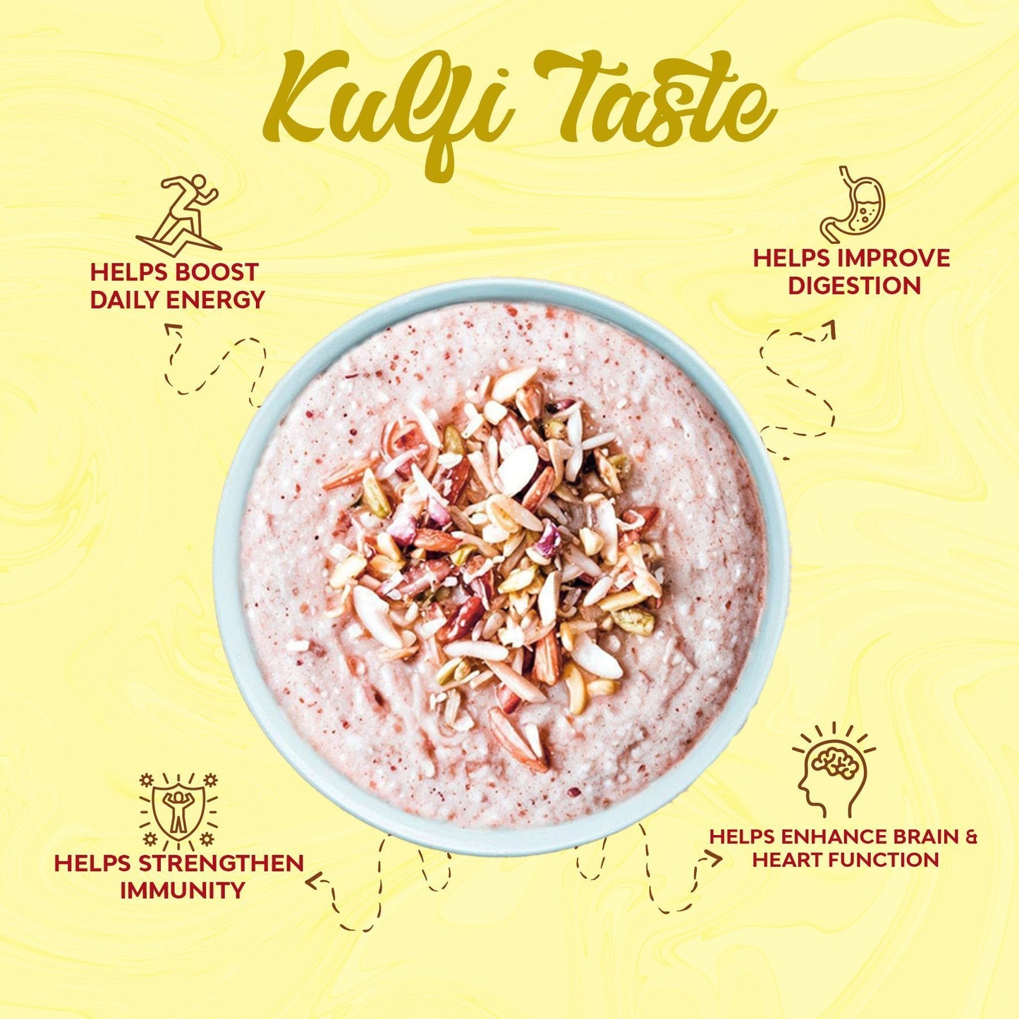 Talbina with Rich Dry Fruits – Kulfi Taste & Nutritious Barley Mix Breakfast 550 g