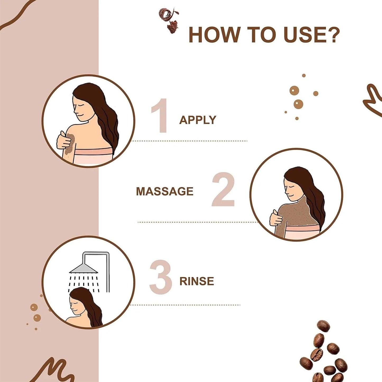 Coffee & Chocolate (200ml) Body Scrub for Tan Removal