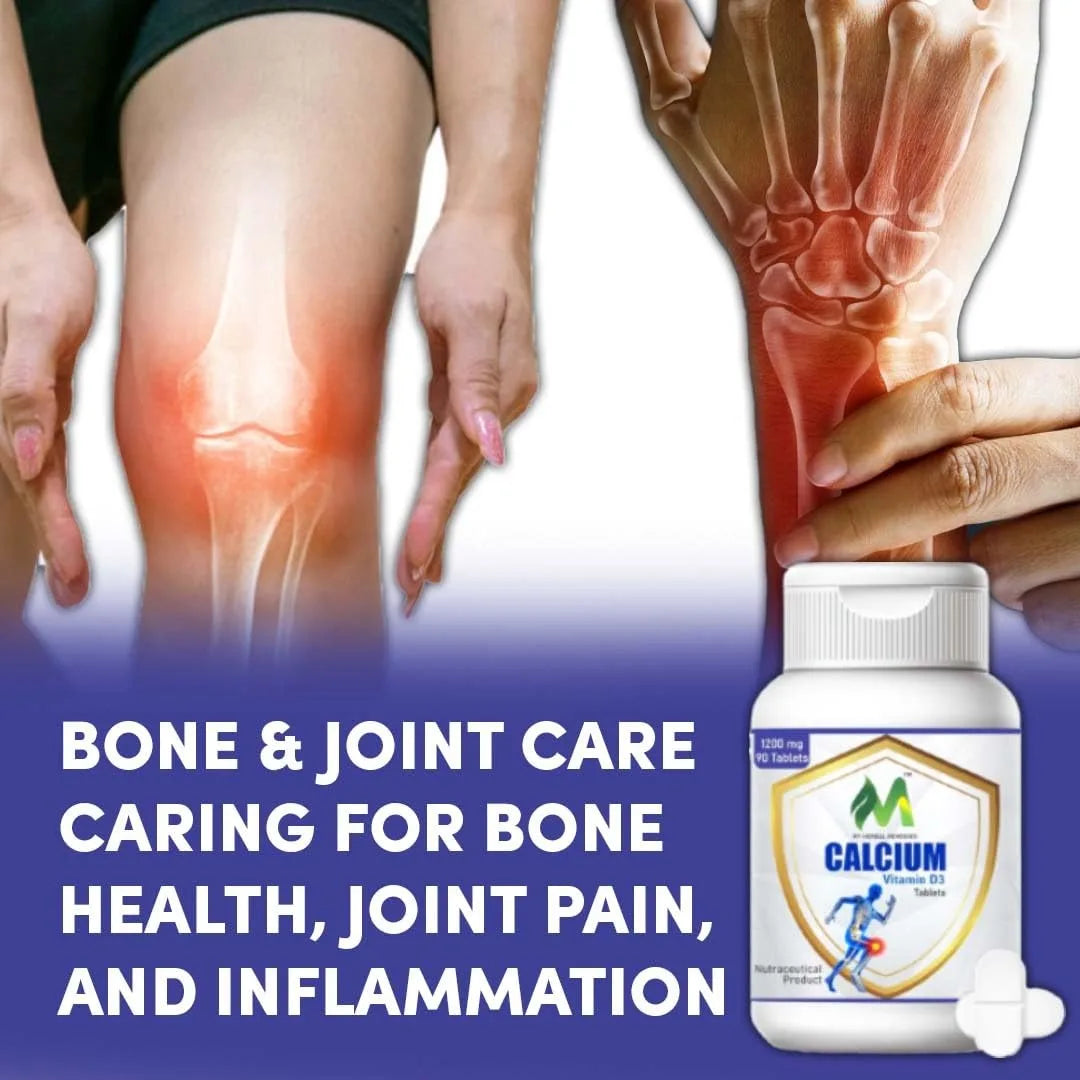 Calcium Vitamin D3 Women and Men Bone Health & Joint 1200mg