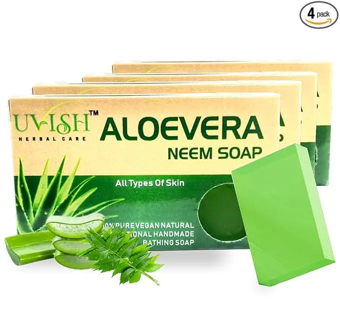 HANDMADE GLYCRIN NEEM SOAP 100GM (PACK OF 4) 100GM*4