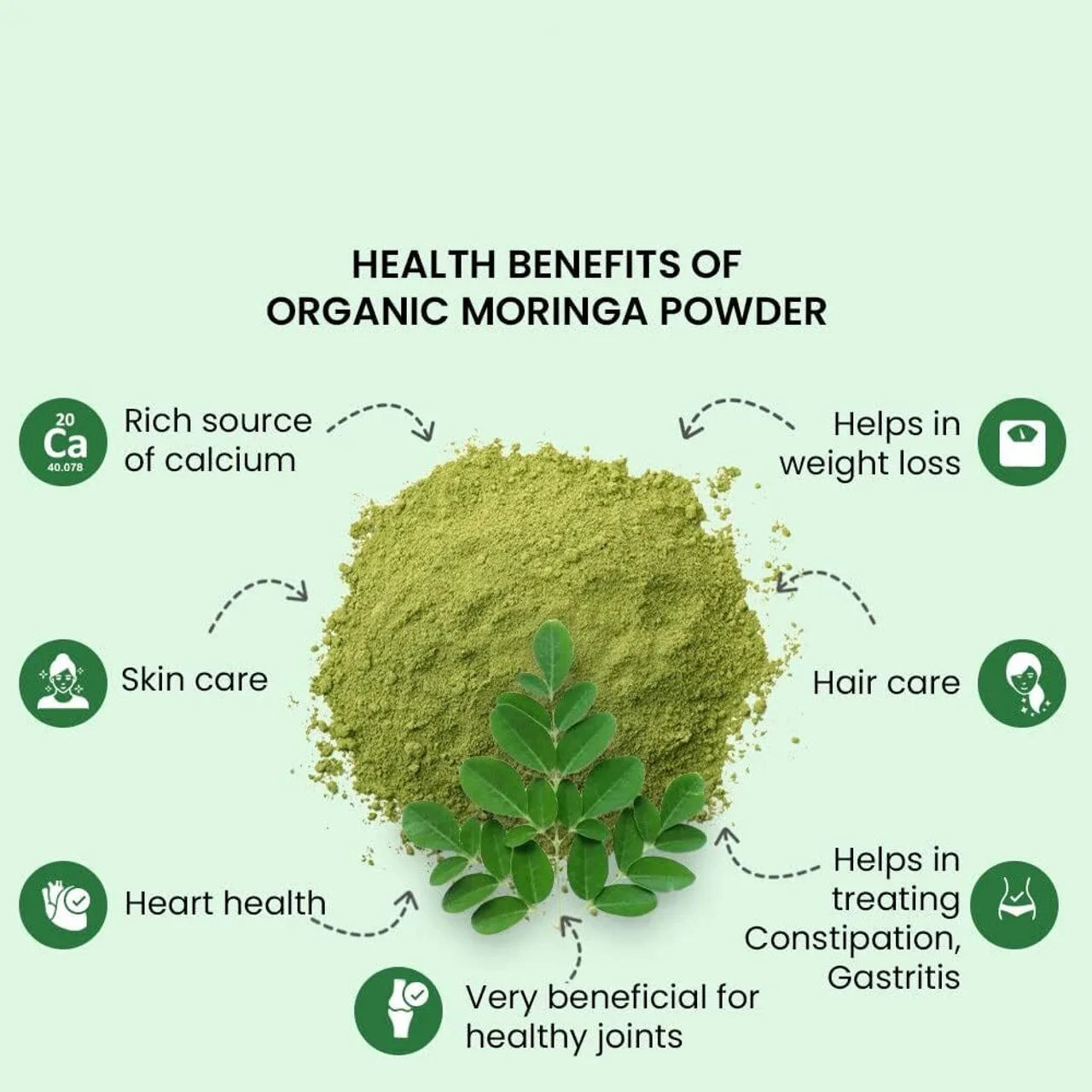 Moringa Powder 100gm Pure & Finely Ground