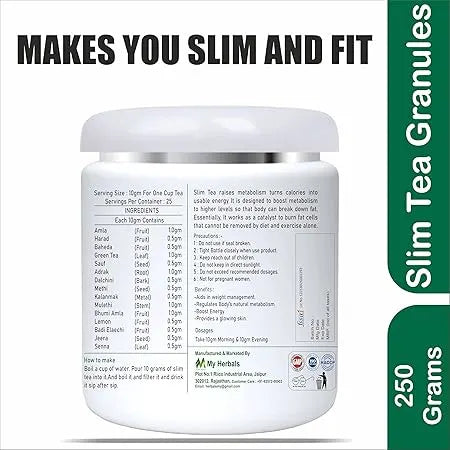 Slim Tea Natural Herbal Weight Loss Tea Slimming Tea for Men & Women 250g