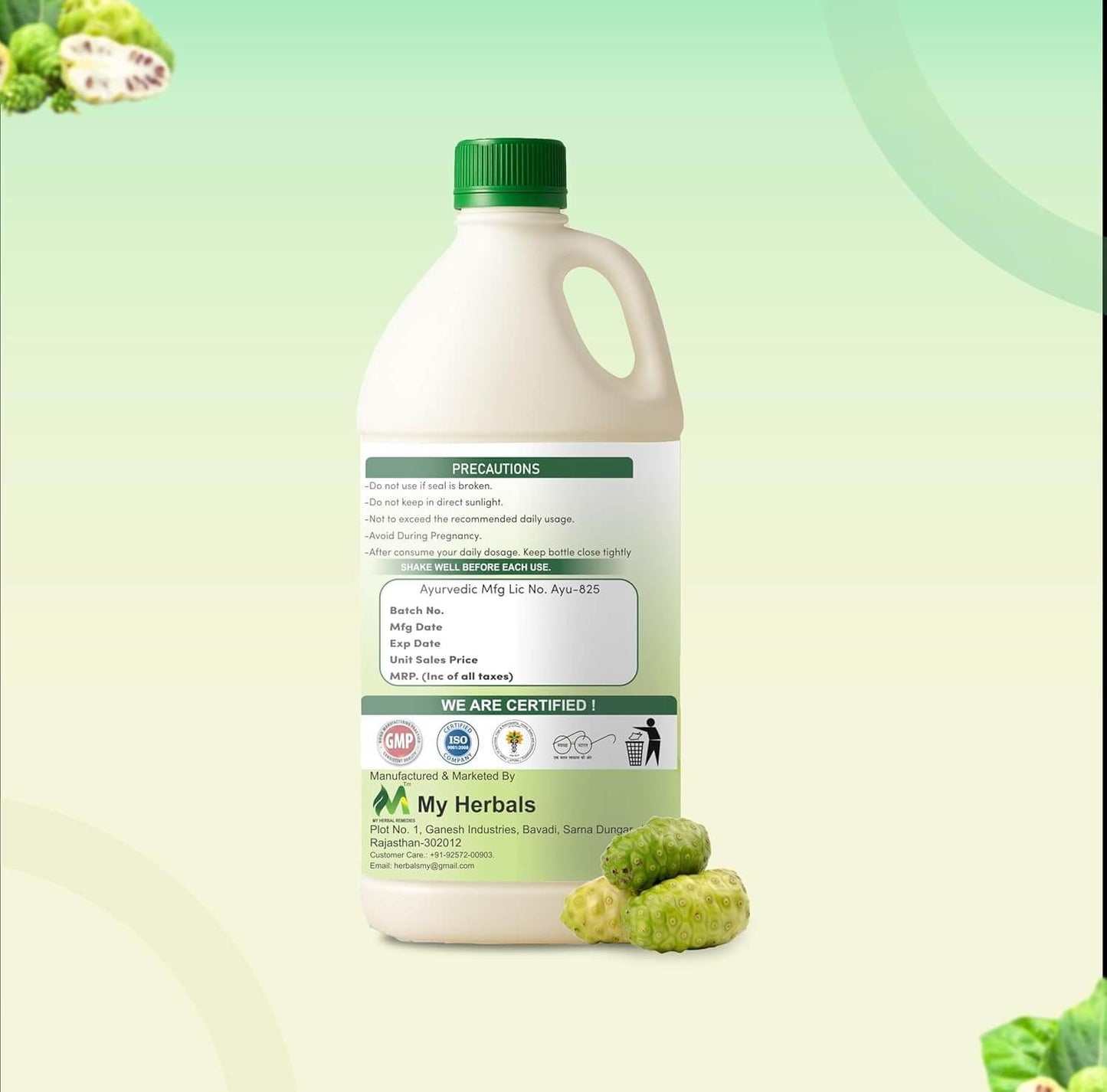 Noni Juice Concentrate (1L)