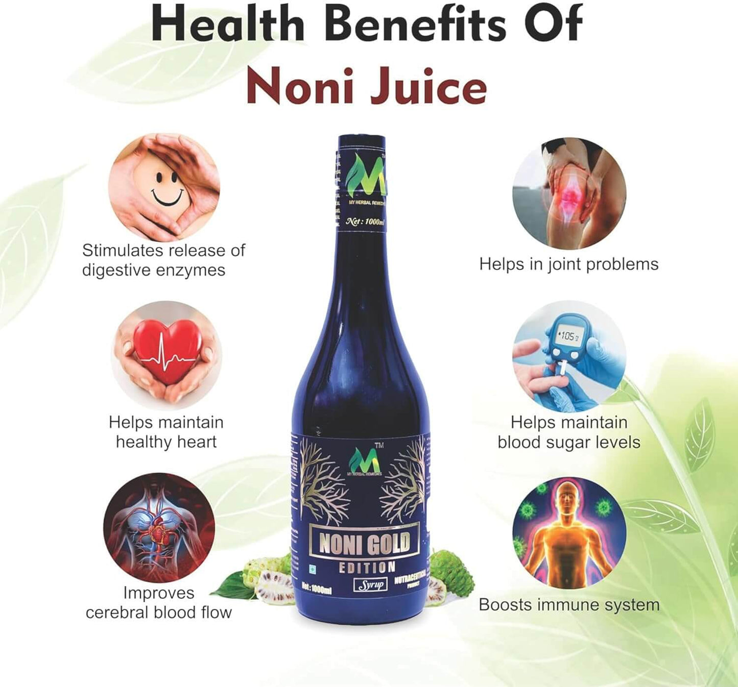 My herbal Remedies Noni Gold Juice 1000ml