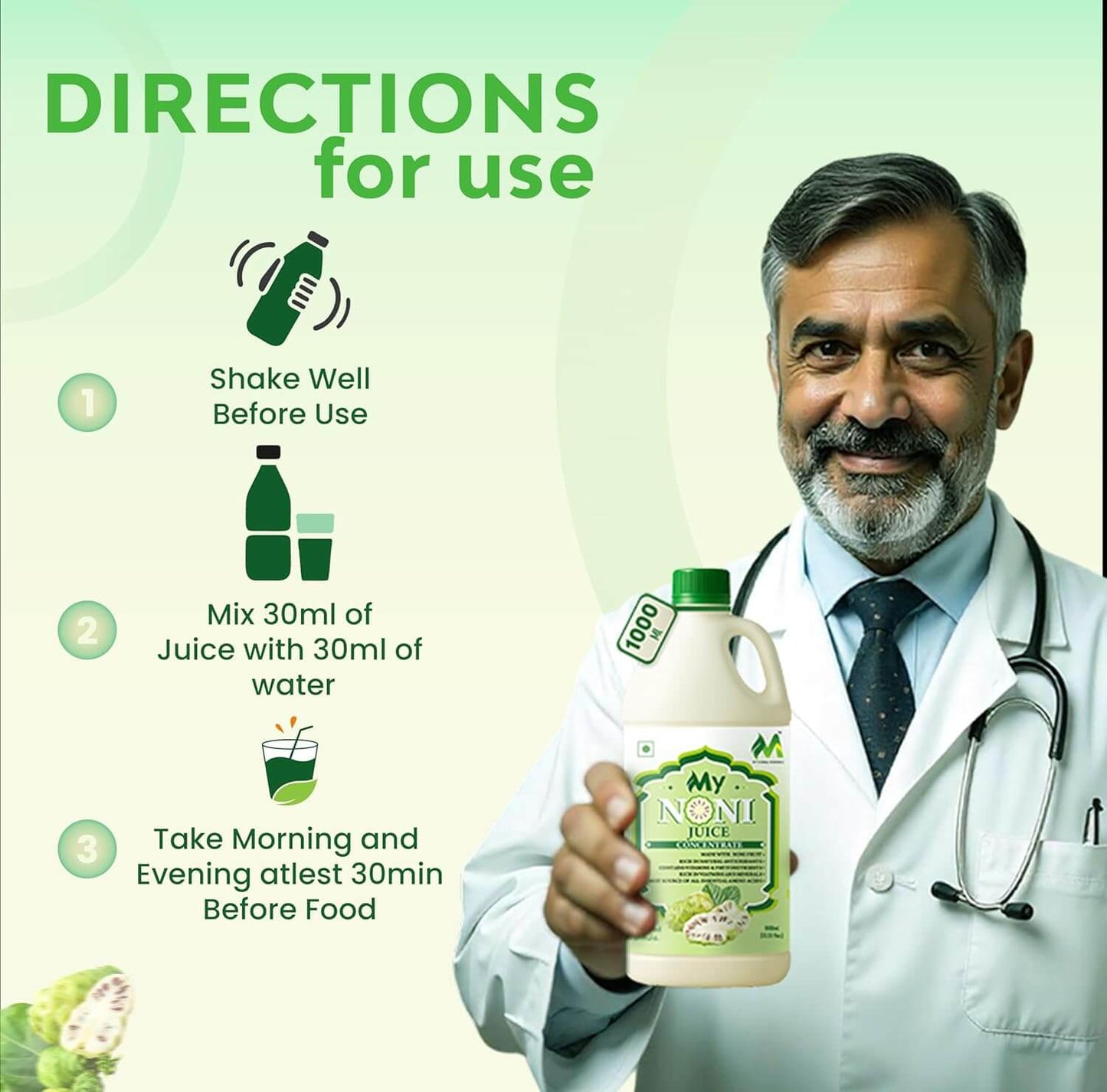 Noni Juice Concentrate (1L)