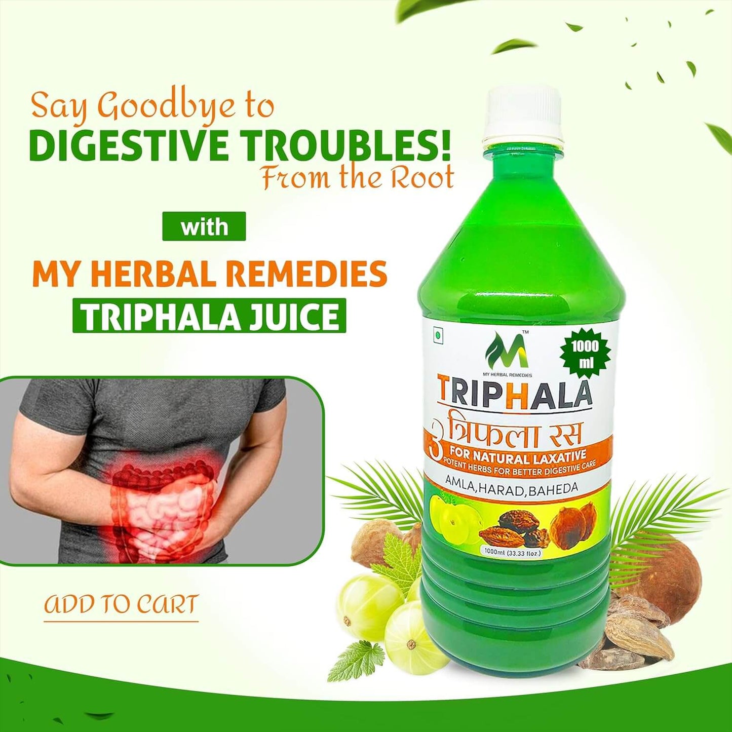 My Herbal Remedies Triphala Juice 1000ml