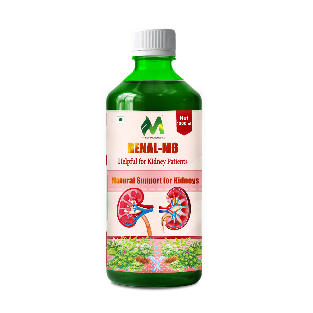 RENAL-M6 Kidney Stone Breaker Ayurvedic Herbal Juice