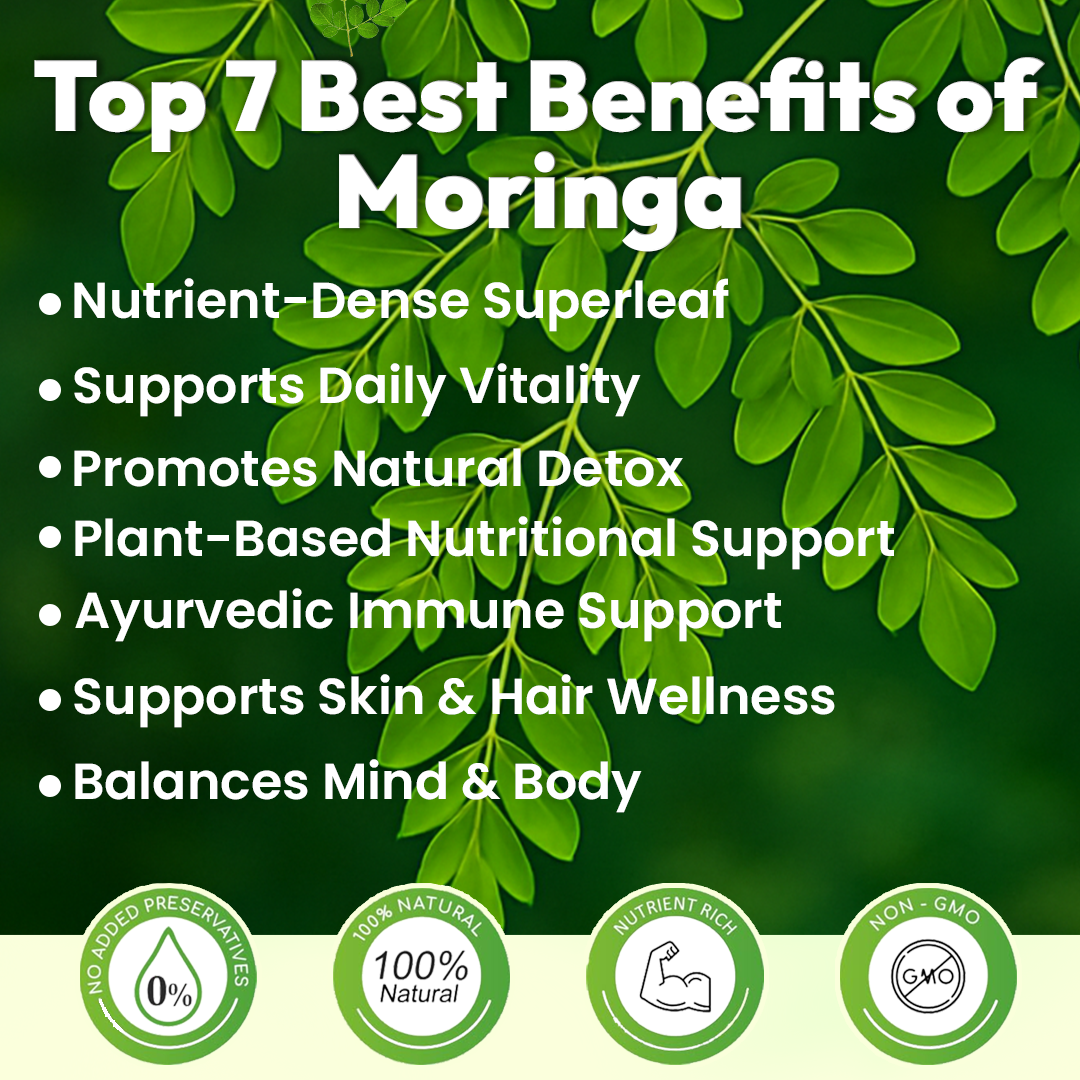 My Herbal Remedies Moringa Powder | Pure & Finely Ground | Versatile for Daily Use | Naturally Sourced Ingredient | Ideal for Smoothies, Teas, and Recipes - 200Gm (Pack of 2)