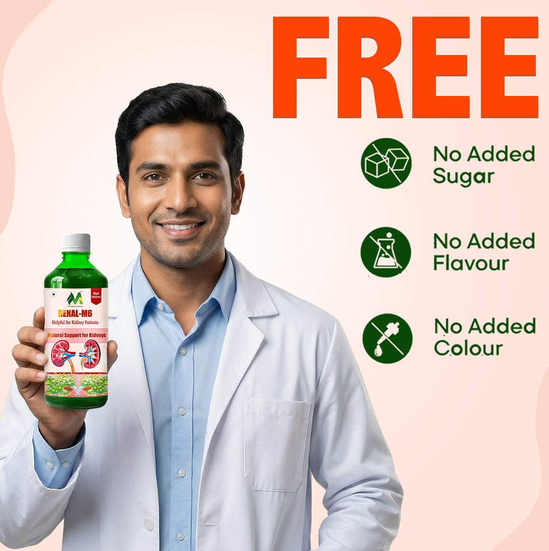 RENAL-M6 Kidney Stone Breaker Ayurvedic Herbal Juice