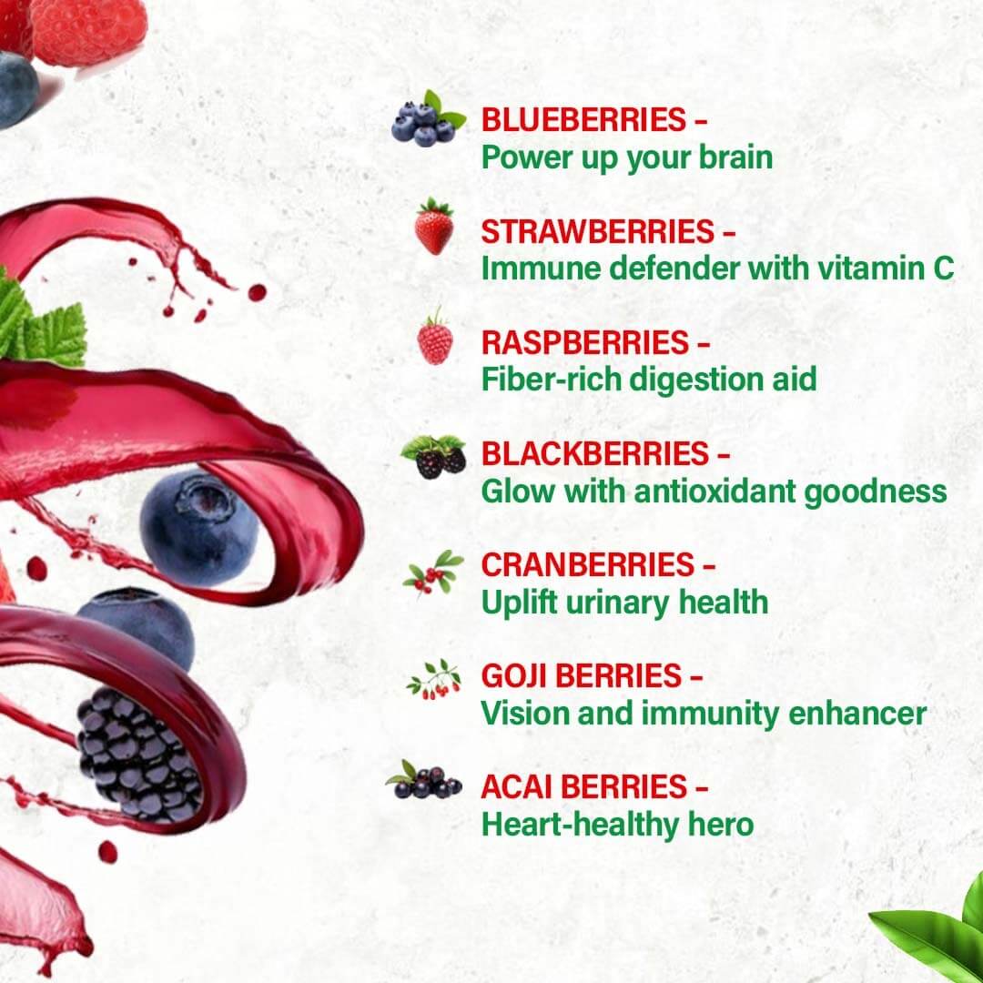My Herbal Remedies Mix Berry Juice 1000ml