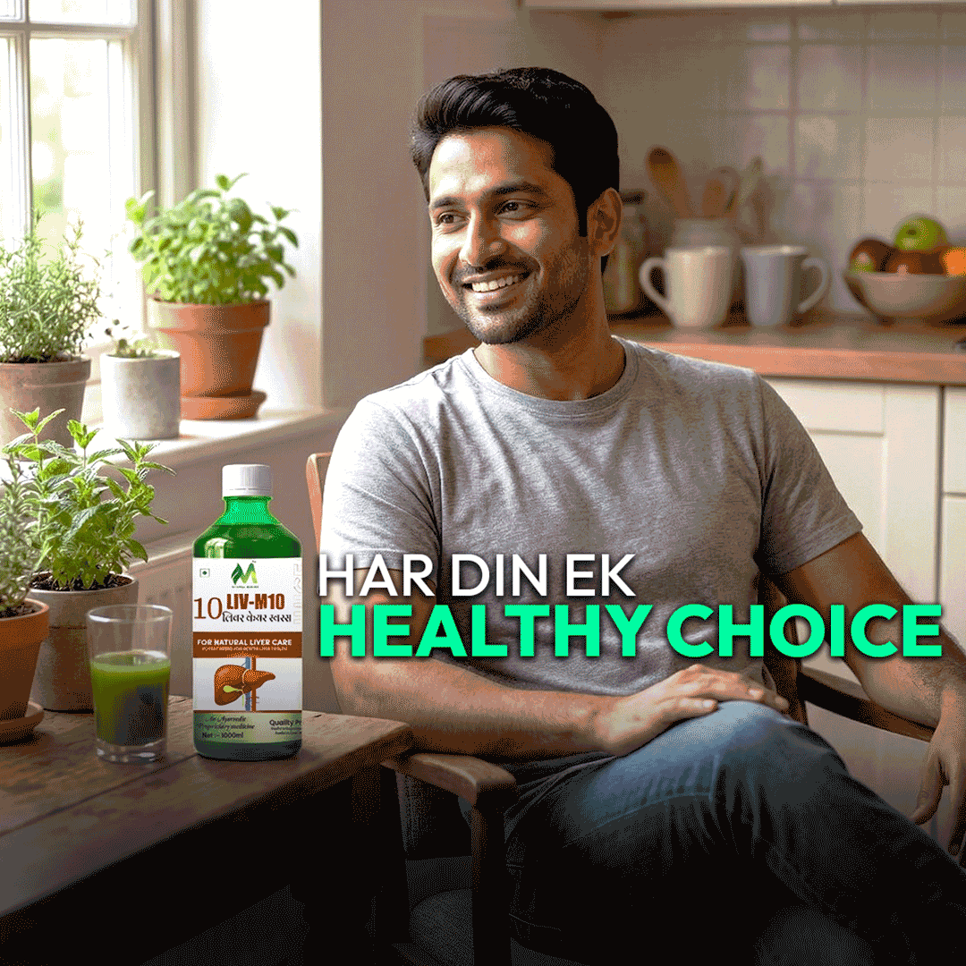 LIV-M10 Liver Care Syrup – Ayurvedic 1000ml for Better Liver Function