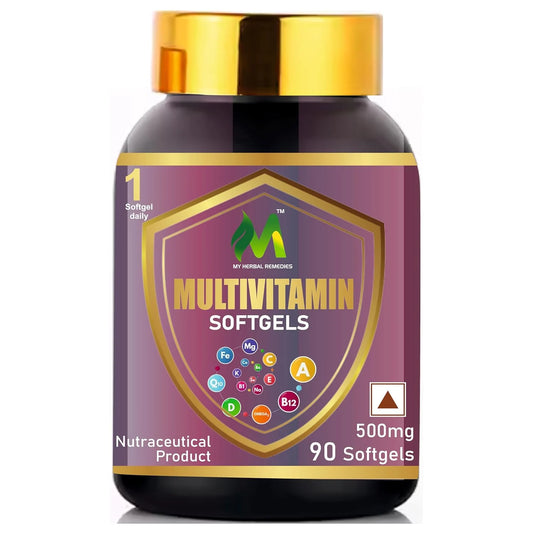 Multivitamin Softgels 90 softgels multivitamin For Men & Women Vitamins, Minerals