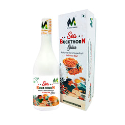 SEA BUCKTHORN JUICE 1000ML PURE HIMALAYAN BERRIES