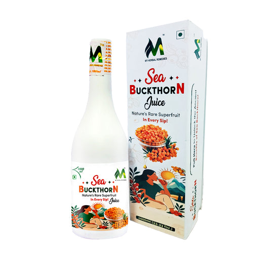 SEA BUCKTHORN JUICE 1000ML | PURE HIMALAYAN BERRIES | RICH IN OMEGA 3-6-7-9 & VITAMIN C | NATURAL IMMUNITY BOOSTER & SKIN HEALTH TONIC