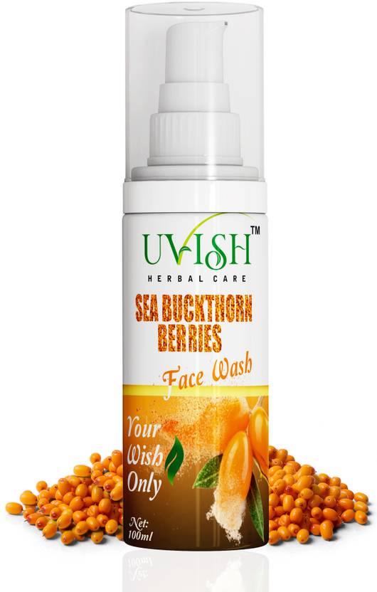 Himalayan Sea Buckthorn 1000ml UVish SeaBuckthorn Face Wash 100ml B1G1 Vitamin C