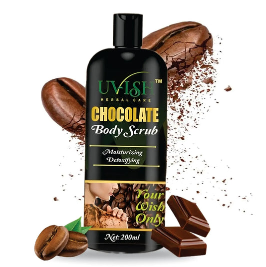 Coffee & Chocolate (200ml) Body Scrub for Tan Removal
